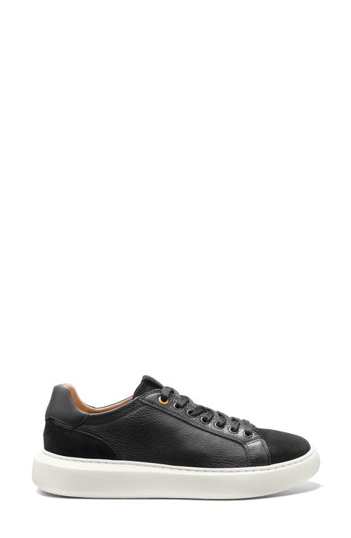 Shop Samuel Hubbard Sunset Sneaker In Black Leather