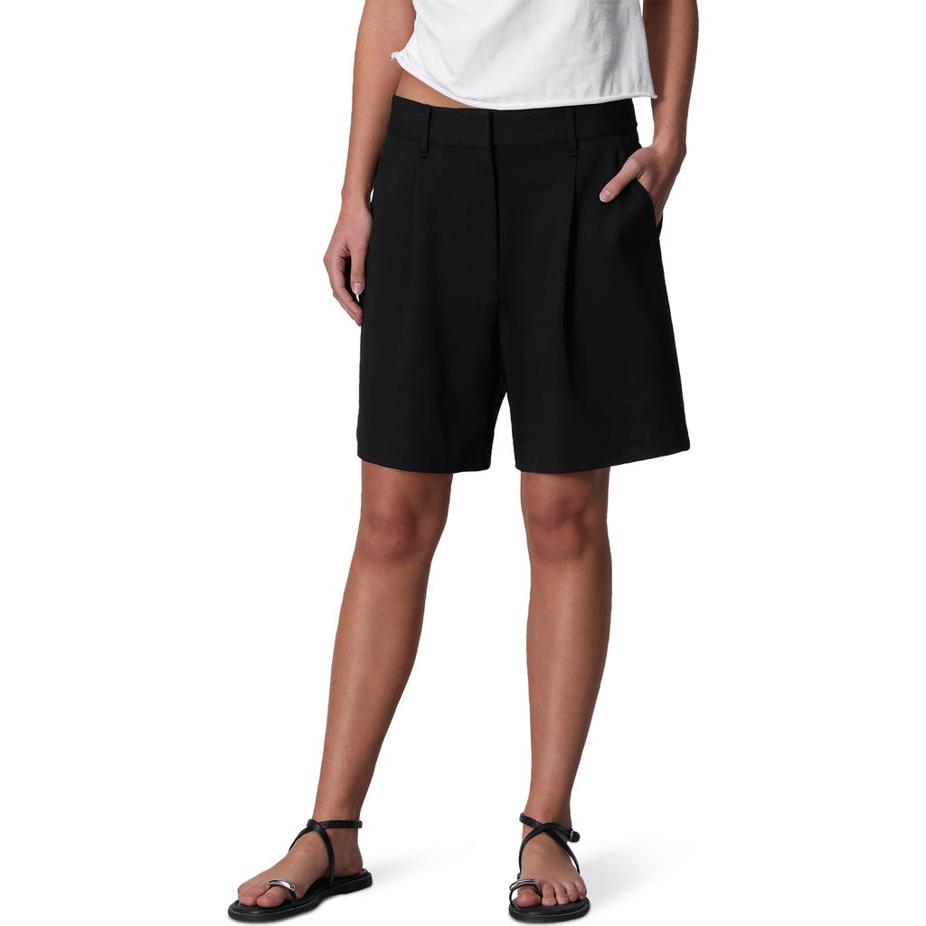 Rag & Bone Irina Ponte Shorts In Black