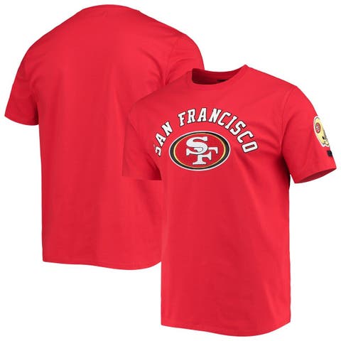 SAN FRANCISCO 49ERS RETRO CLASSIC DK TEE (RED/BLACK) – Pro Standard