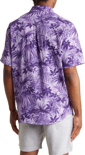 Lids New York Yankees Tommy Bahama Sport Reign Forest Fronds Button-Up Shirt  - Navy