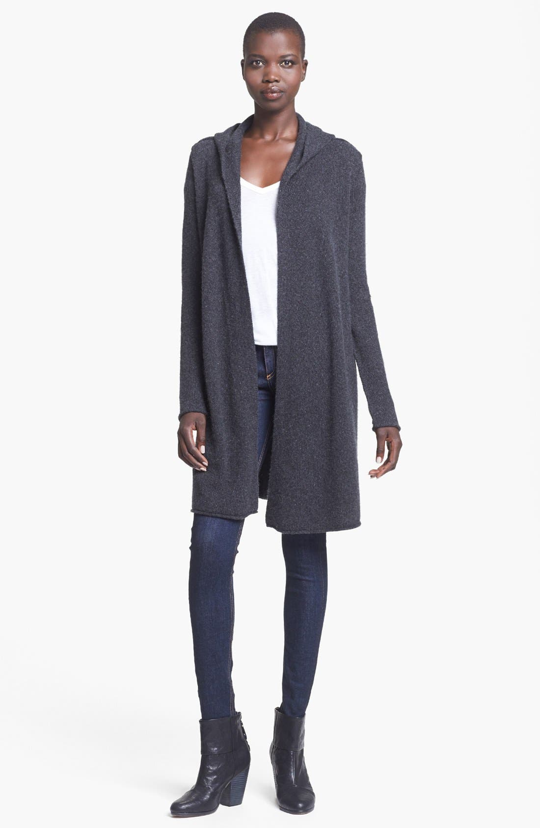autumn cashmere Hooded Cashmere Duster Nordstrom