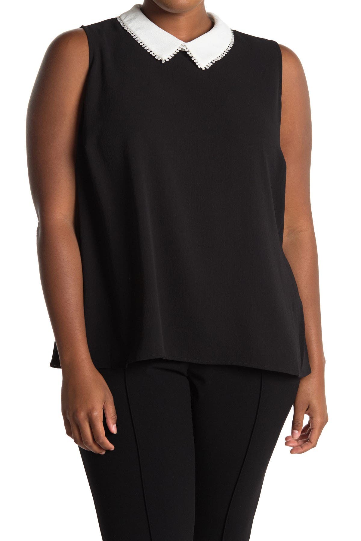 cece sleeveless blouse