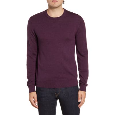 Bonobos Slim Fit Merino Wool Crewneck Sweater, Red