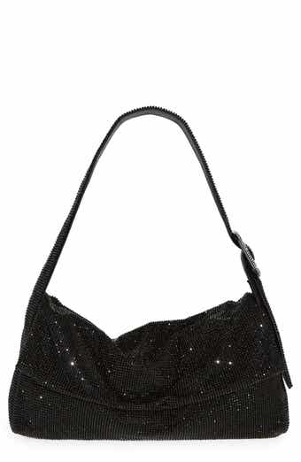 Your Best Friend La Grande crystal-embellished satin shoulder bag