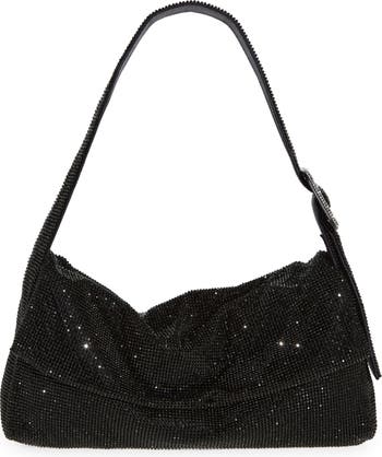 Benedetta Bruzziches Vitty La Grande Crystal Mesh Shoulder Bag