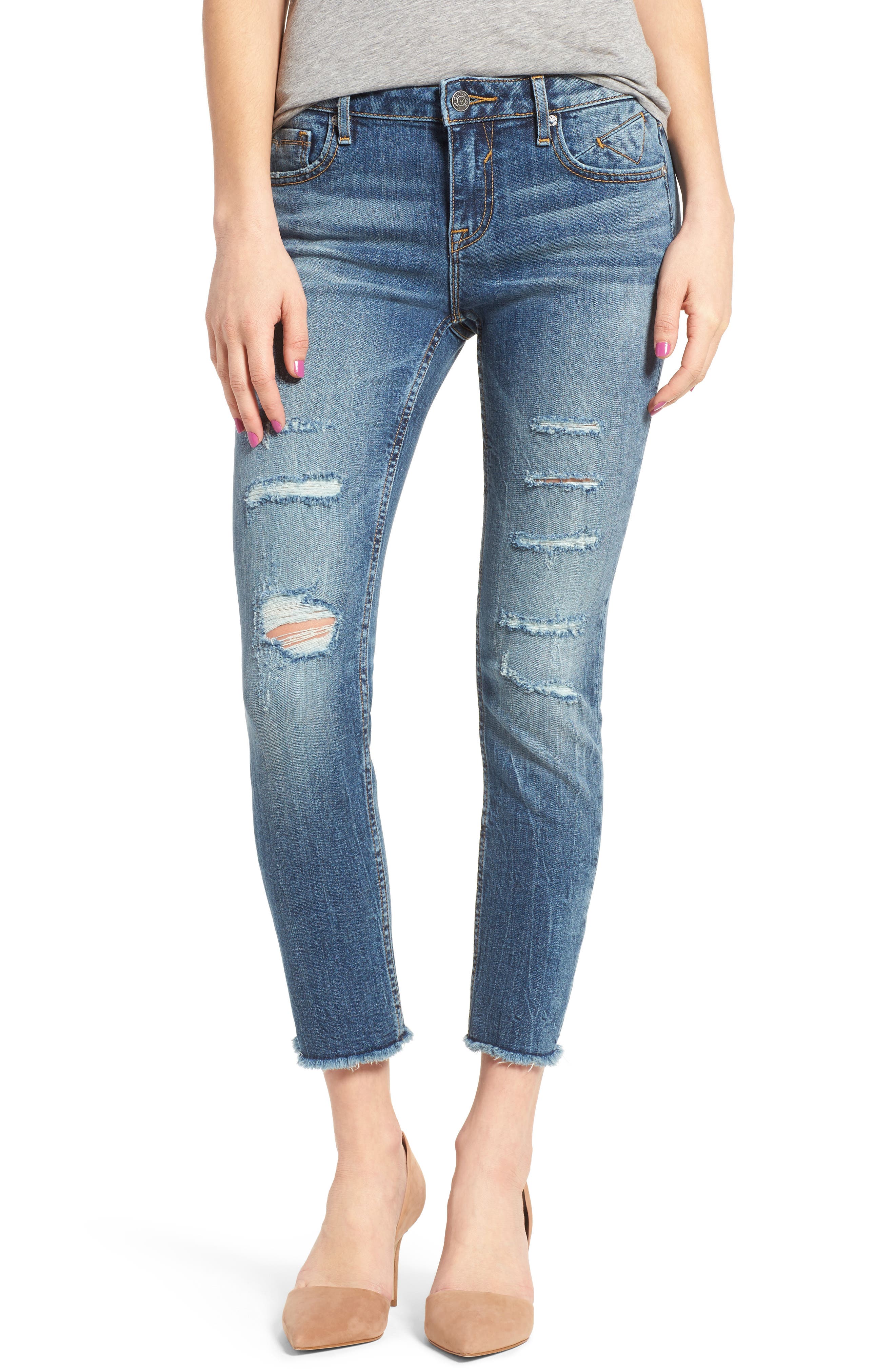 vigoss cropped jeans