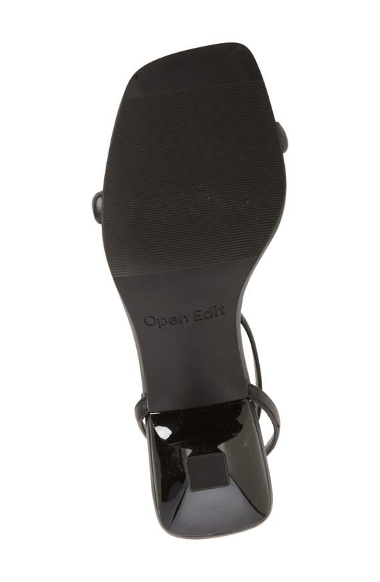 Shop Open Edit Taytum Ankle Strap Sandal In Black