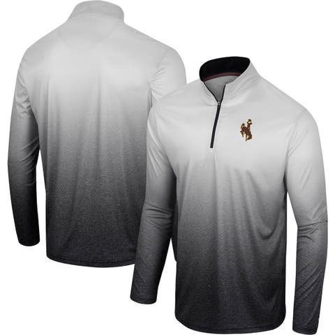 Men's Nike Anthracite Wyoming Cowboys Varsity Performance Polo