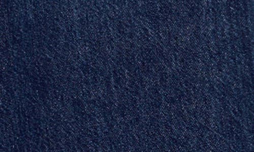 Mango Wide Leg Jeans In Dark Blue