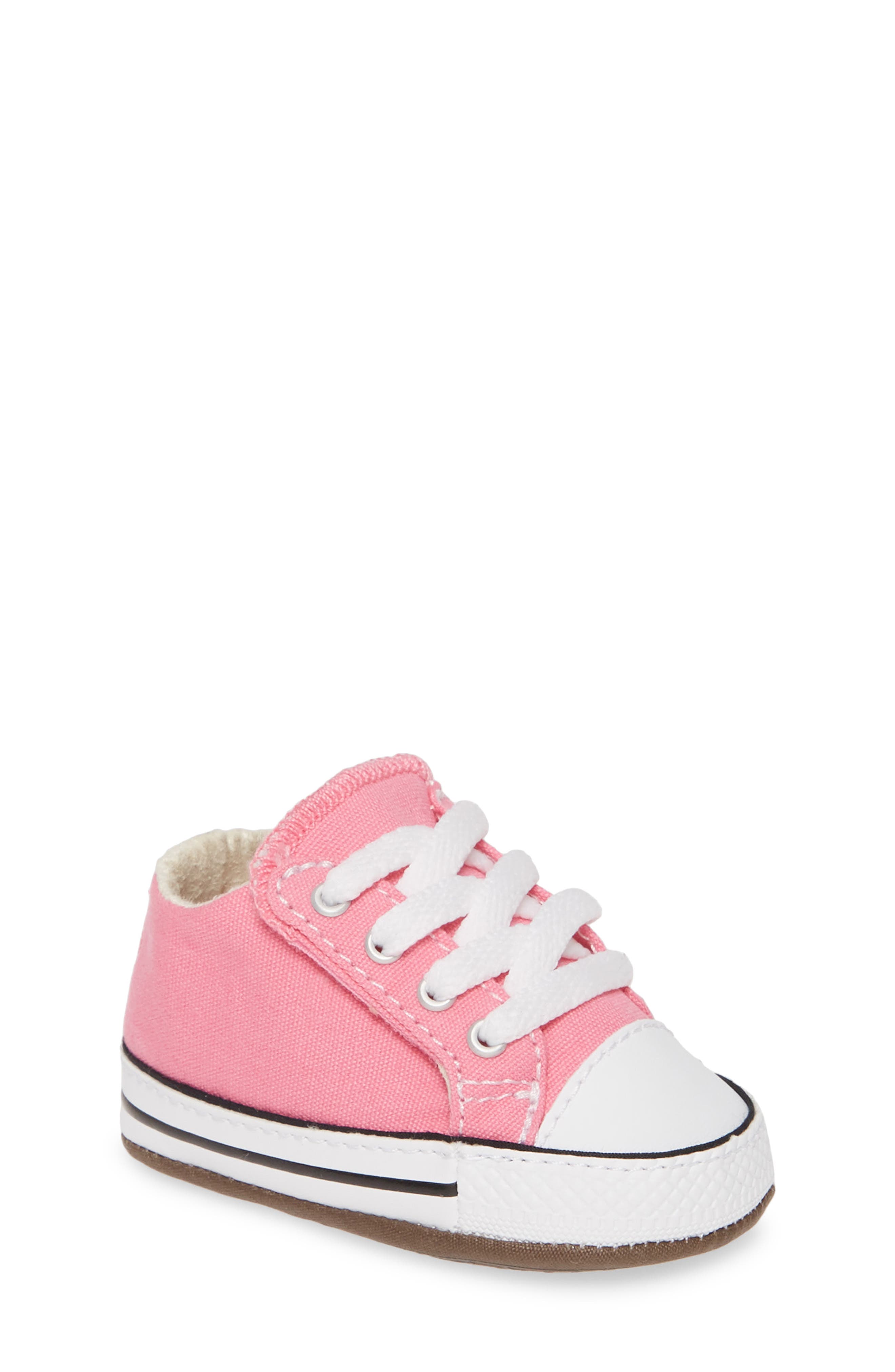 converse crib shoes pink