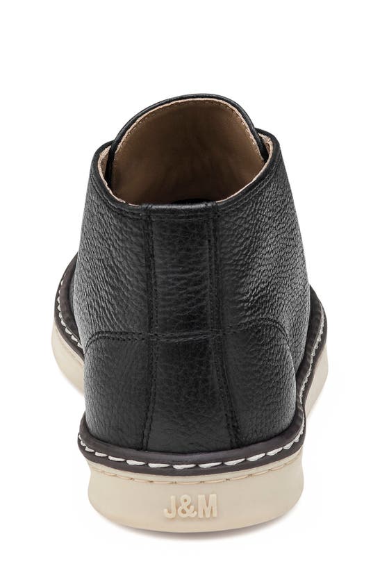 Johnston & Murphy Mcguffey Chukka Boot In Black Full Grain