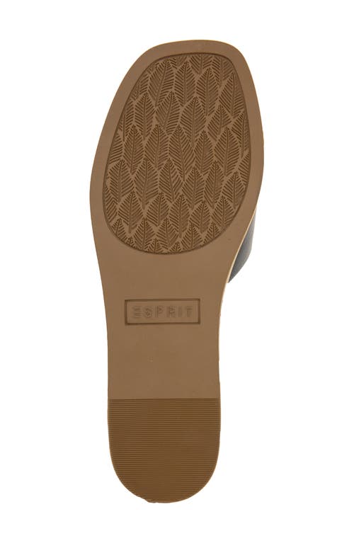 Esprit Lily Slide Sandal In Black