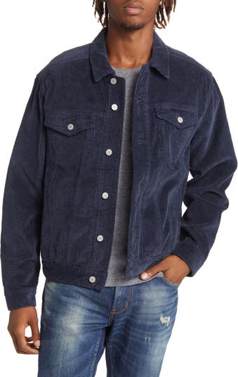 Cord trucker sale jacket mens