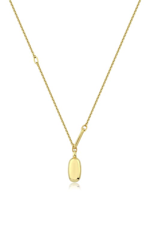 Shop Kloto Vol Pendant Necklace In Gold