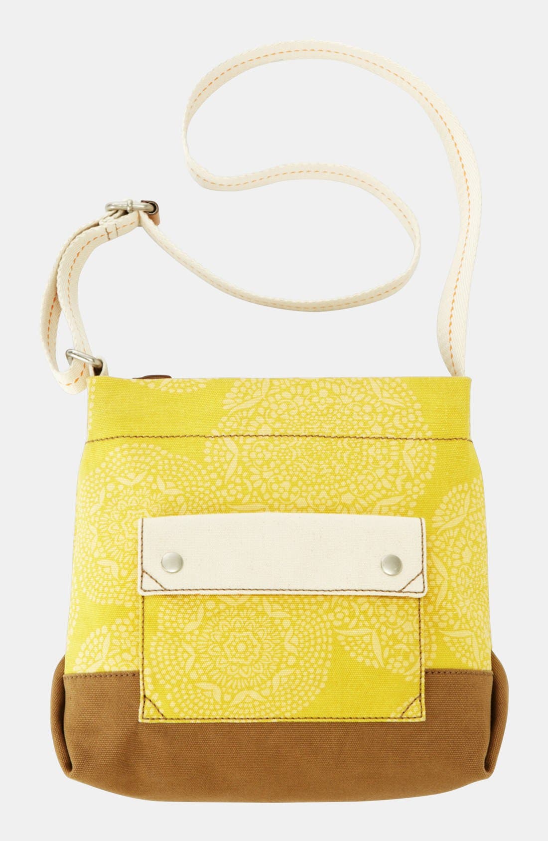 fossil canvas crossbody bag