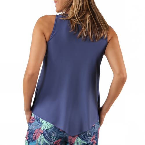 Uv Skinz Swing Tank Top In Washed Navy