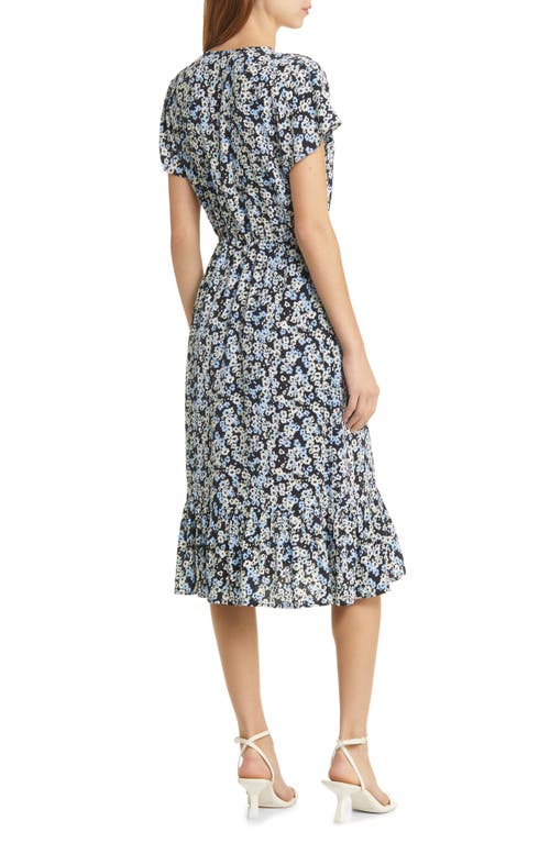 Rails Kiki Floral Midi Dress In Midnight Meadow Floral