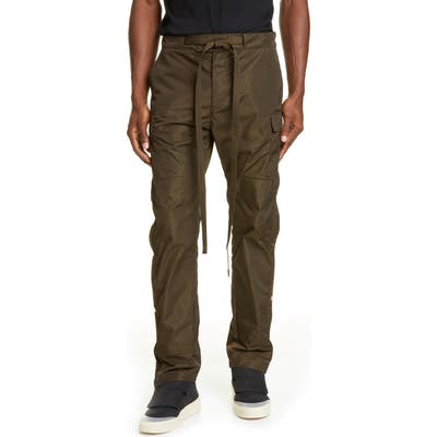 Fear Of God Nylon Cargo Pants, Green