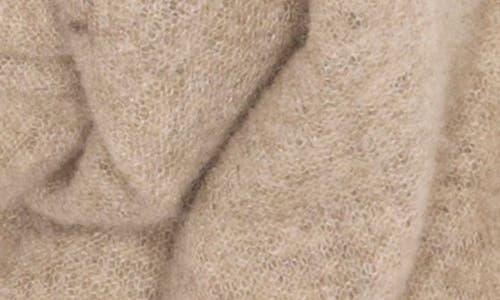 Jane Carr The Luxe Cashmere Scarf In Taupe