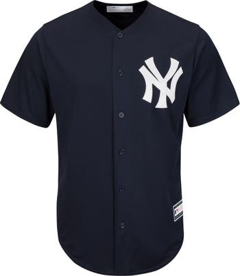 New York Yankees Big & Tall Button-Up Shirt - Navy