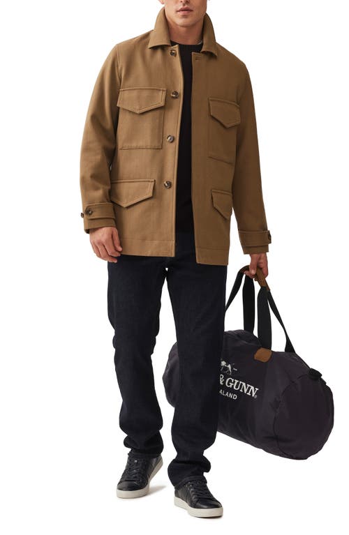 Shop Rodd & Gunn Church Street Cotton Jacket In Tan