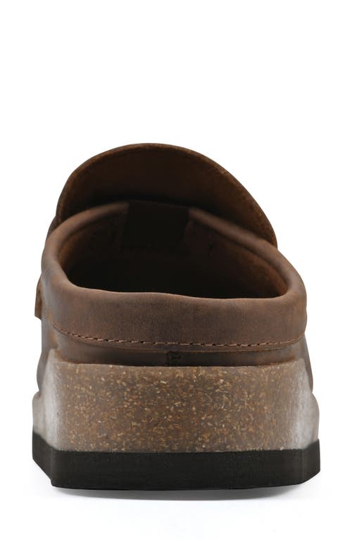 Cliffs By White Mountain Brinlee Clog In Brown Leather