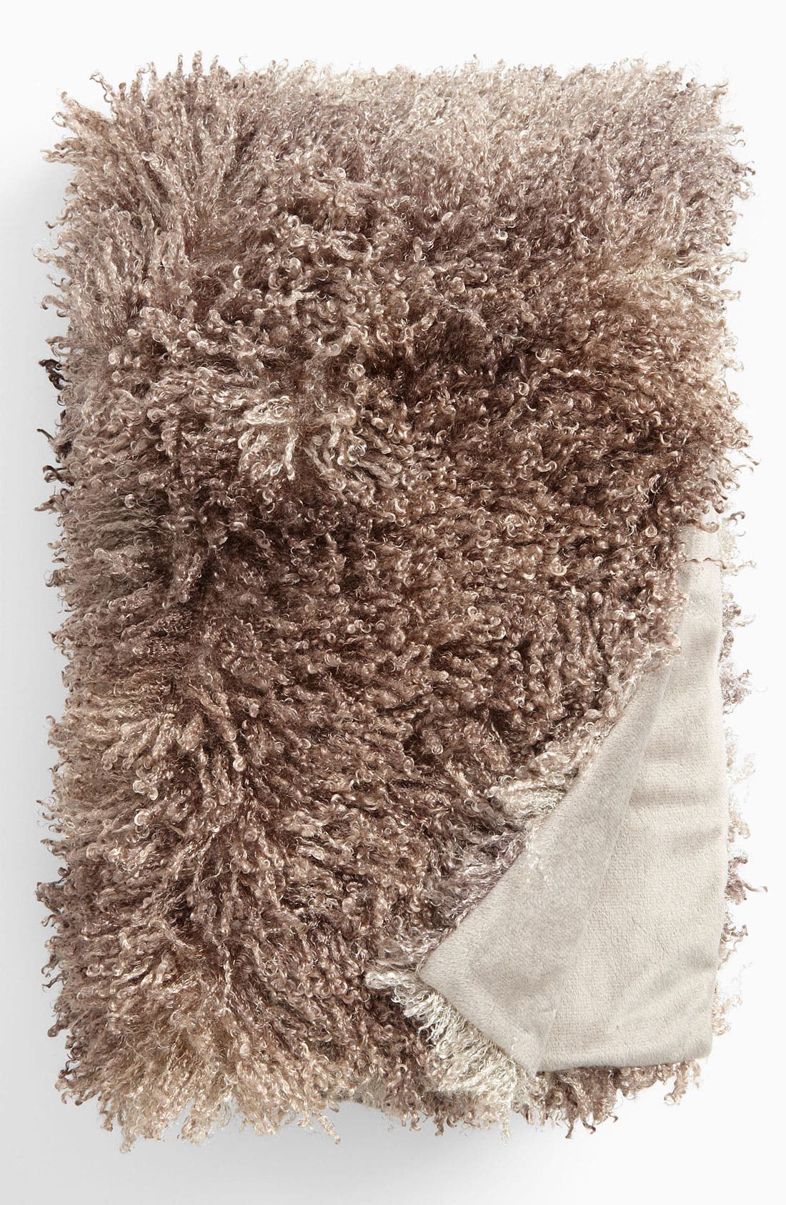 Nordstrom at Home Curly Faux Fur Throw Nordstrom