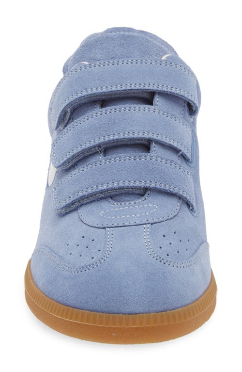 Shop Isabel Marant Beth Low Top Sneaker In Blue/white