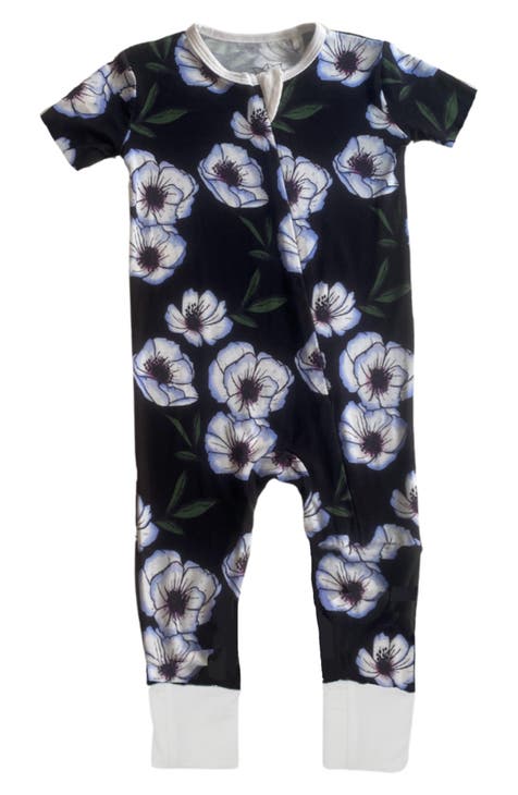 Short sleeve footie pajamas 2024 baby