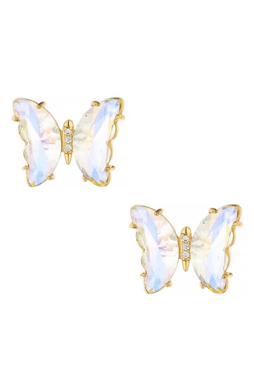 Ettika Butterfly Stud Earrings in Gold at Nordstrom