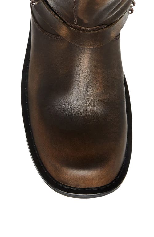 Steve Madden Rocky Boot In Brn Distre