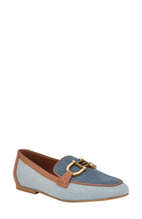 GUESS Isaac Bit Loafer Light Blue at Nordstrom,