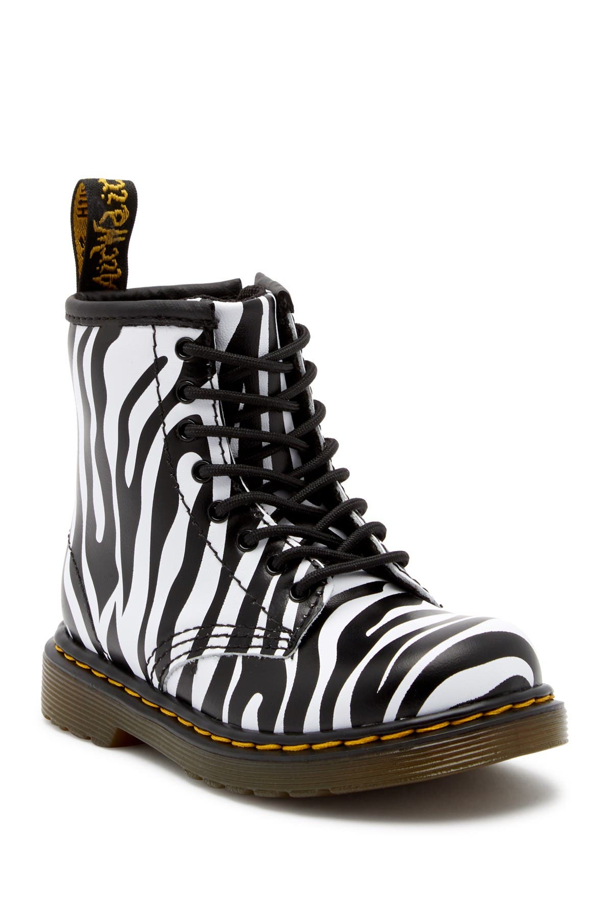 dr martens zebra boots