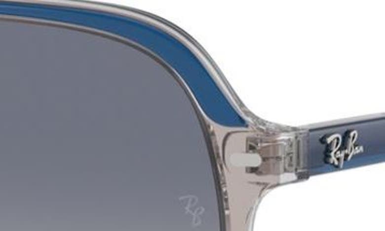 Ray Ban Junior Bill 52mm Gradient Square Sunglasses In Grey
