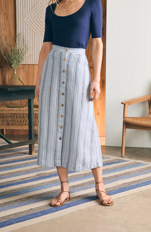 Faherty La Jolla Skirt In Day Lily