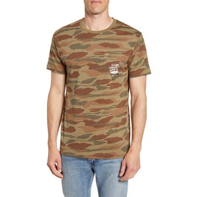 Patagonia Defend Public Lands Organic Cotton Graphic Pocket T-Shirt, Green