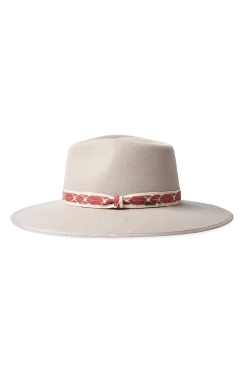 Jo Felted Wool Rancher Hat in Dove