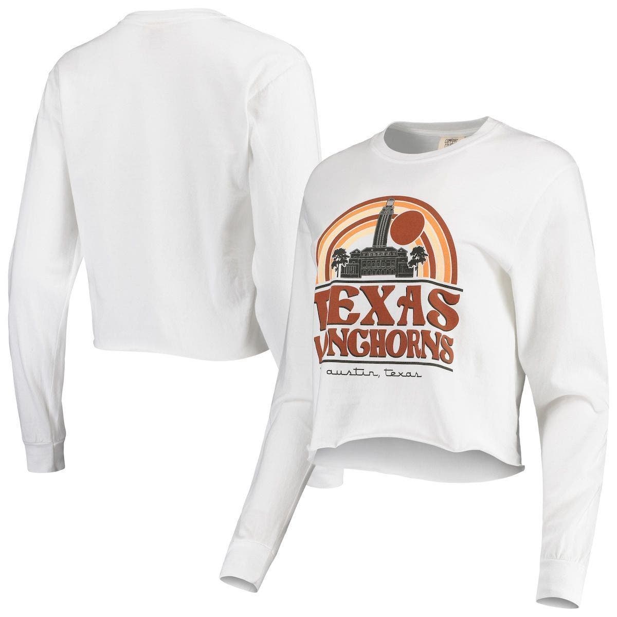 Vintage Style Texas Longhorns Shirt Size Large V Neck