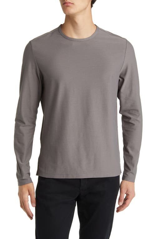 Hickman Long Sleeve T-Shirt in Warm Ash
