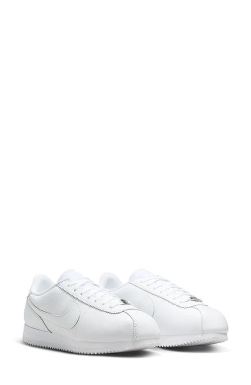 Nike Cortez 23 Premium Sneaker In White/white/white
