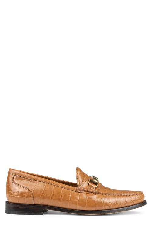 DONALD PLINER DONALD PLINER CROC EMBOSSED BIT LOAFER