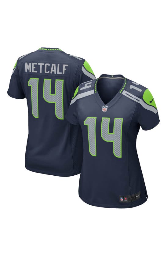 DK Metcalf Seattle Seahawks Nike Game Team Jersey - College Navy