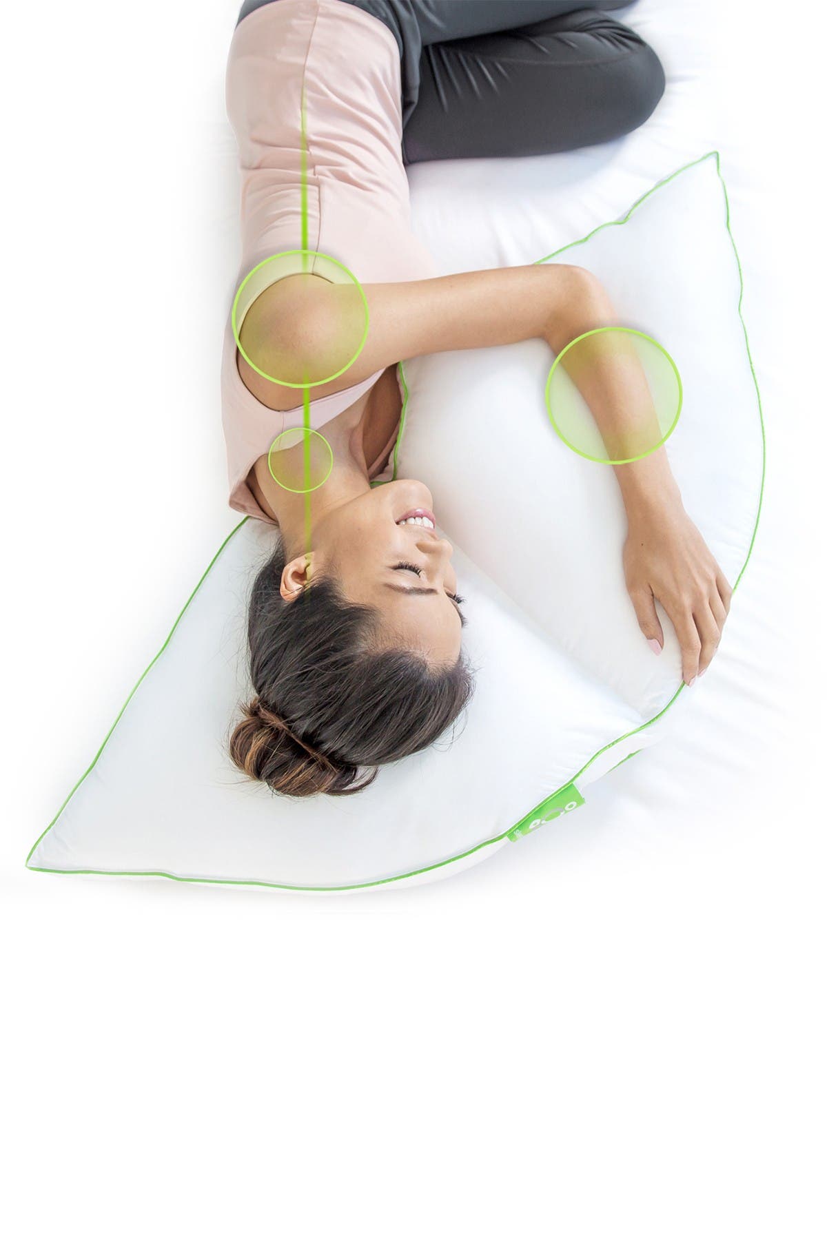 Rio Home Sleep Yoga Side Sleeper Pillow White Nordstrom Rack