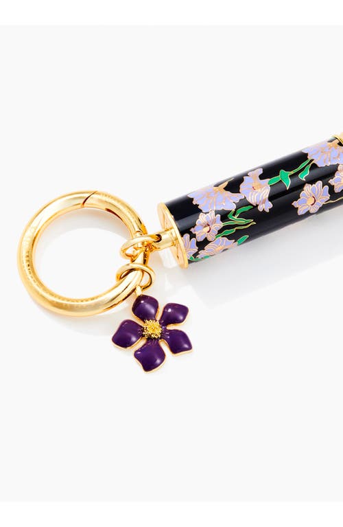 Carolina Herrera The Charm Accessory In Purple Peony