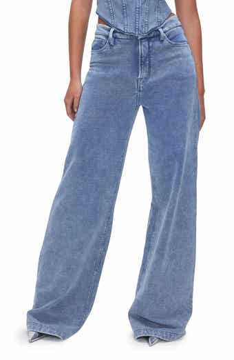 Good American Good '90s Ripped High Waist Relaxed Jeans