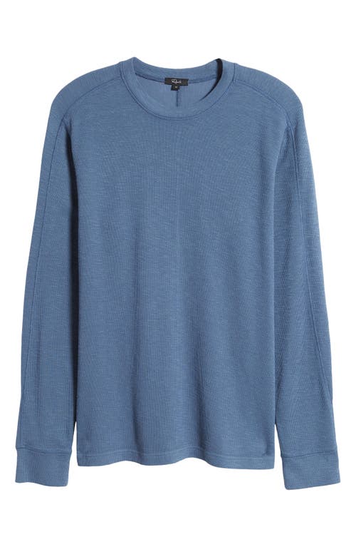 Shop Rails Rheese Long Sleeve Cotton & Modal T-shirt In Steel