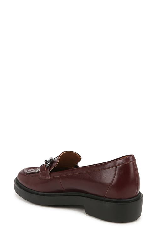 Naturalizer Paris Kiltie Bit Platform Loafer In Wine