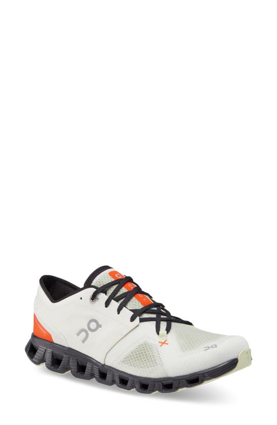On Cloud 5 Terry Sneaker In Ivory/ Flame