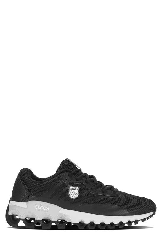 Shop K-swiss Tubes Sport Sneaker In Black/ White