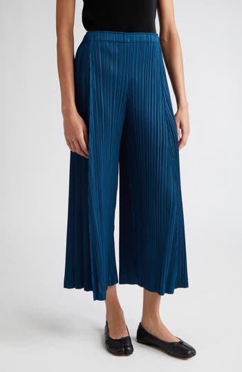 Pleats Please Issey Miyake Thicker Bottoms 2 Pleated Wide